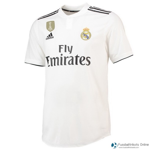 Real Madrid Trikot Heim 2018-19 Weiß Fussballtrikots Günstig